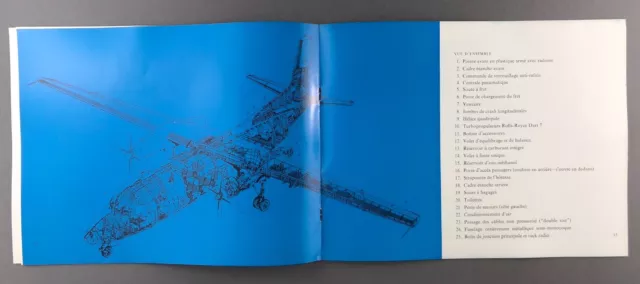 Fokker F-27 Friendship Manufacturers Sales Brochure Cutaway Seat Maps 2