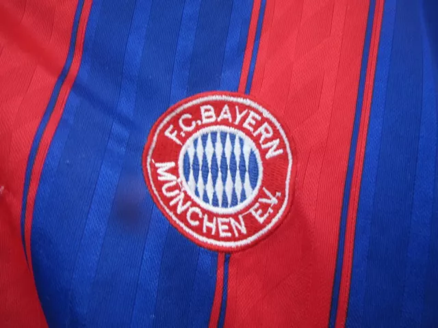 maillot ancien vintage BAYERN MUNICH MUCHEN foot football shirt L allemagne opel 2