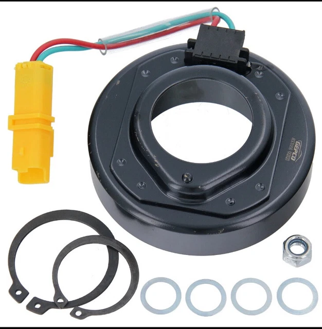 Bobine D'embrayage Compresseur Climatisation 2 Broches - Pour Peugeot 307, 308, 408, 508, 3008, 5008 - Remplacement Direct