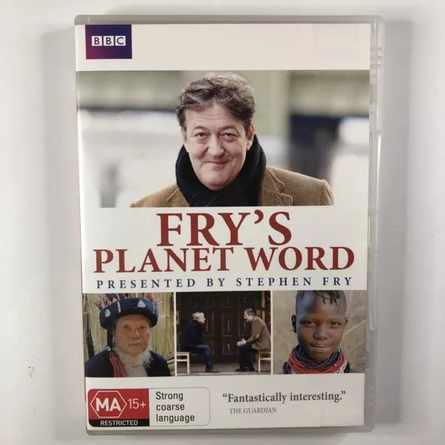 Fry's Planet Word Presented By Stephen Fry Region 4 PAL BBC DVD Sociology Histor