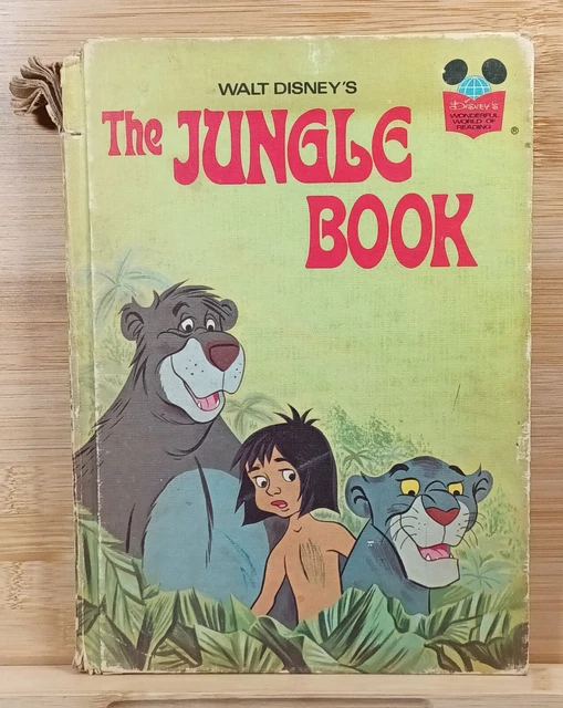 Walt Disney's The Jungle Book (1974, Hardcover) Book Club Edition