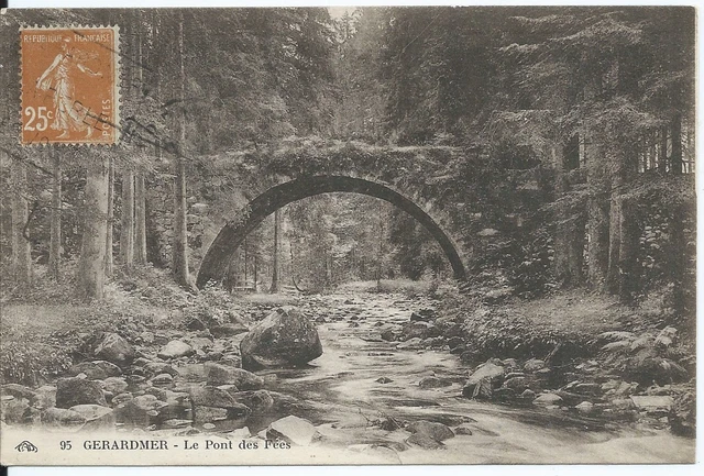 CPA 88 - Gerardmer - the Bridge Of Fairies