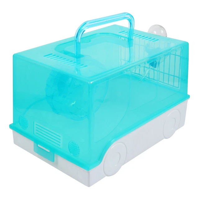 1Pc Tragbare Hamster Käfig Hedgehog Träger Käfig Zwerg Hamster Reise Träger