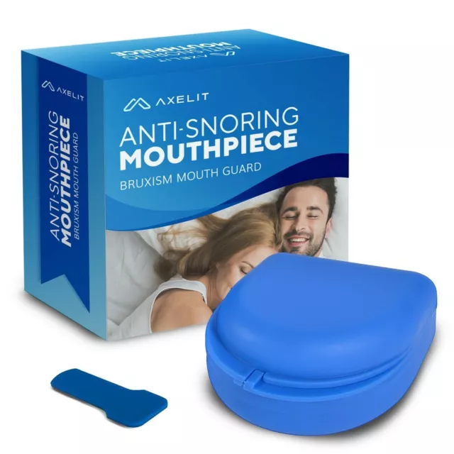 Anti Snore Pure Grind Aid Tray Stop Snoring Mouthpiece Sleep Apnea Guard Bruxism