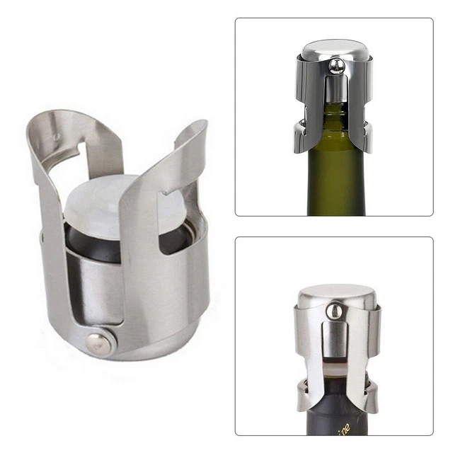 Tappi da vino eleganti e pratici in acciaio inox perfetti per gli amanti del vino 2
