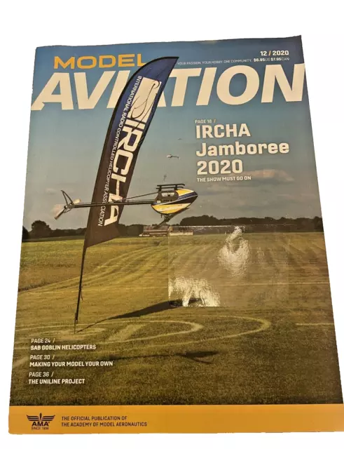 Magazine Model Aviation Dec 2020 IRCHA Jamboree 2020 AMA Aeronautics Hobby