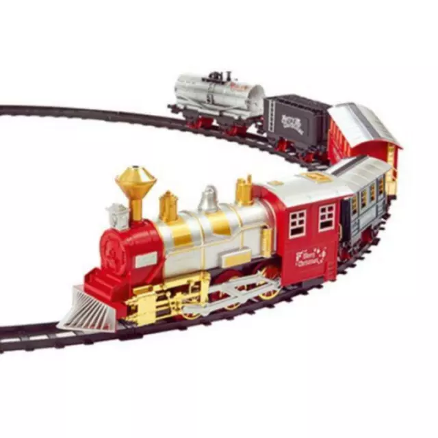 17pc Battery Operated Classic Train Set with Sound Premier AC151227