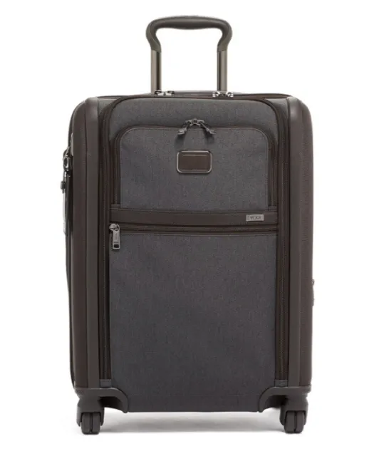 Tumi Alpha 3 Continental Dual Access 4 Wheeled Carry-On Spinner Suitcase Luggage