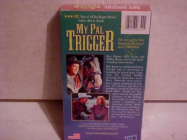 MY PAL TRIGGER- Roy Rogers, Dale Evans, Gabby Hayes, 1994 New/Sealed ...