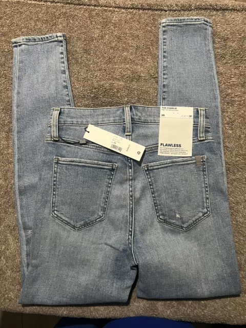Joe’s Jeans The Charlie Flawless High Rise Skinny Ankle Size 26 2