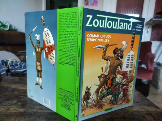 Zoulouland Tome 1 EO Comme un vol d'hirondelles Ramaïoli Durand éd. Lavauzelle