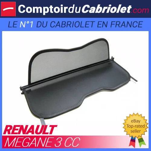 Filet anti-remous coupe-vent, windschott Renault Megane CC 3 cabriolet - TUV