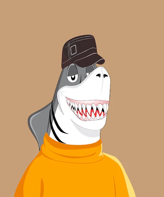 Laughing Shark # 1081 Limited Edition,  Only 1,111 available! RARE!