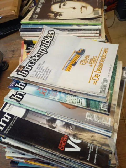 Les Inrockuptibles lot de 131  magazines
