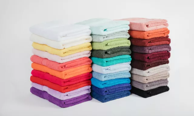 "Mildtouch" Combed Cotton Bath Towel (30 Colours Available) Flat Postage