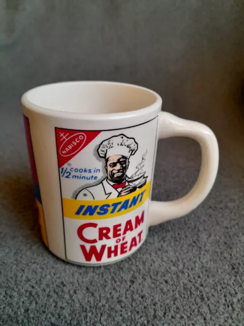 Vintage NOS Nabisco Cream Of Wheat Coffee Mug Cup Regular Instant 3.75" USA 3