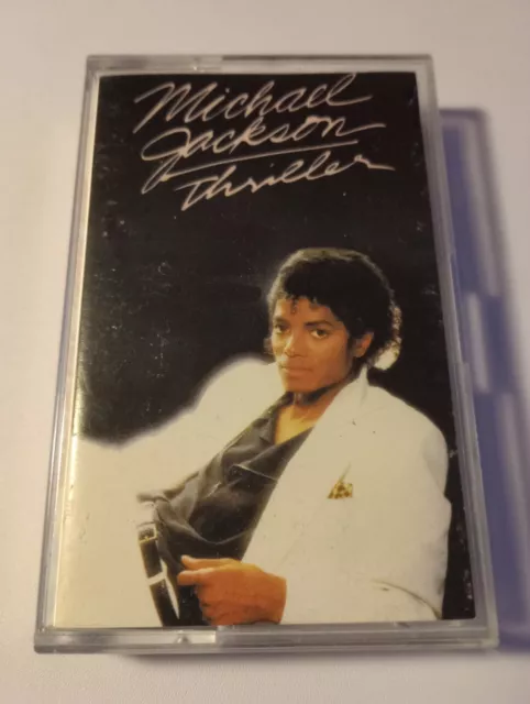 Michael Jackson – thriller cassette audio tape 1982
