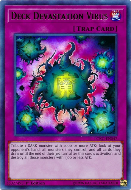 Deck Devastation Virus Near Mint 1st Edition​​