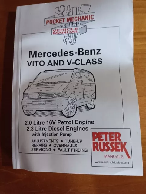 Mecedes Vito and V Class vehicle manual