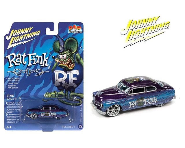 Johnny Lightning 1:64 1957 Chevrolet Hearse Ambulance – Blue & White, Hobby Exclusive Johnny Lightning 1:64 1957 Chevrolet Hearse Ambulance – Blue & White, Hobby Exclusive