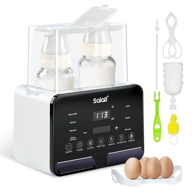 Baby Bottle Warmer 9-In-1 Multifuntion Fast Bottle Warmer for Breastmilk & Baby