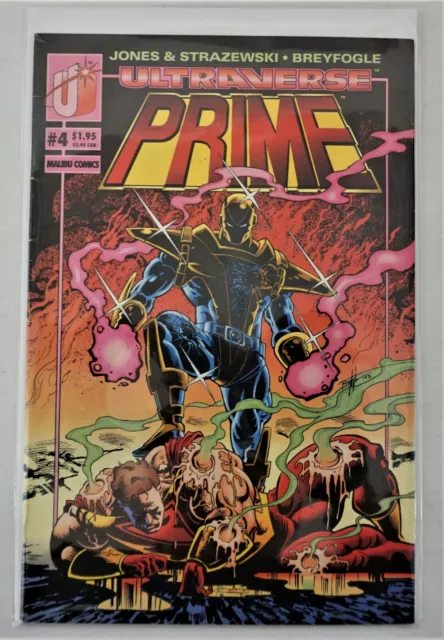 1993 Malibu Comics Ultraverse Prime #4 Vf/Nm