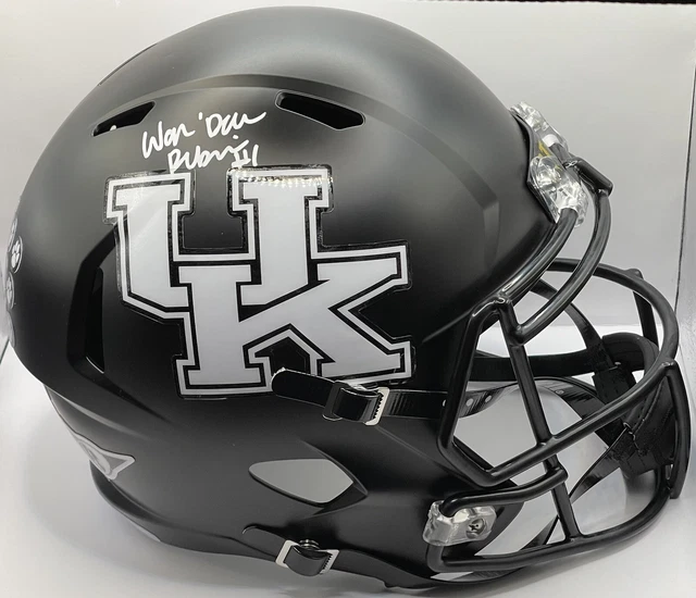 Wan’Dale Robinson Signed Autographed Kentucky Wildcats Custom F/S Helmet JSA