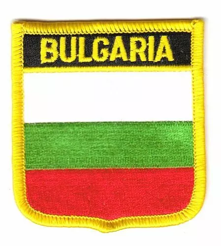 Wappen Aufnäher Bulgarien Patch Flagge Fahne