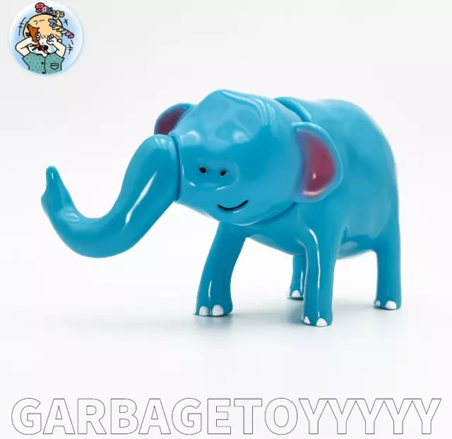 Garbagetoyyyyy Elephant Blue Ver. Collectible Sofubi  Figure Doll Toy In Stock