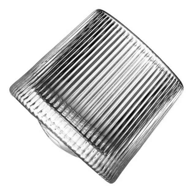 Tazzina Da Espresso In Vetro Borosilicato 113 Ml Con Doppio Beccuccio E Manico - Accessorio Per Macchina Caffè