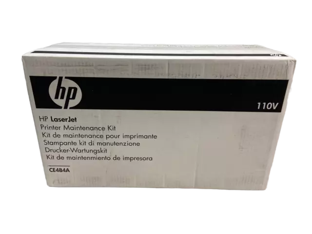 Kit de mantenimiento de impresora HP Color LaserJet 110 V (CE484A) original sellado FABRICANTE DE EQUIPOS ORIGINALES