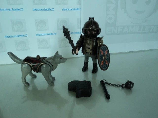 Playmobil Vintage Médiéval - Set Chevaliers, Dragon, Charrette 4838 (2009) | Lot Geobra Occasion