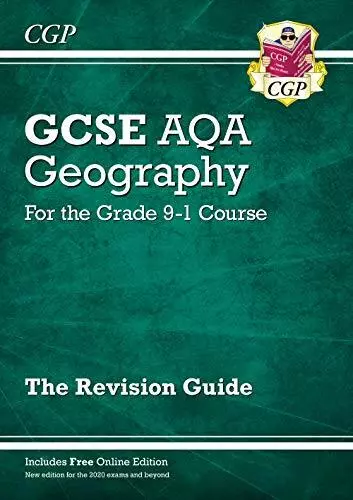 New Grade 9-1 GCSE Geography AQA Revision Guide By CGP Books