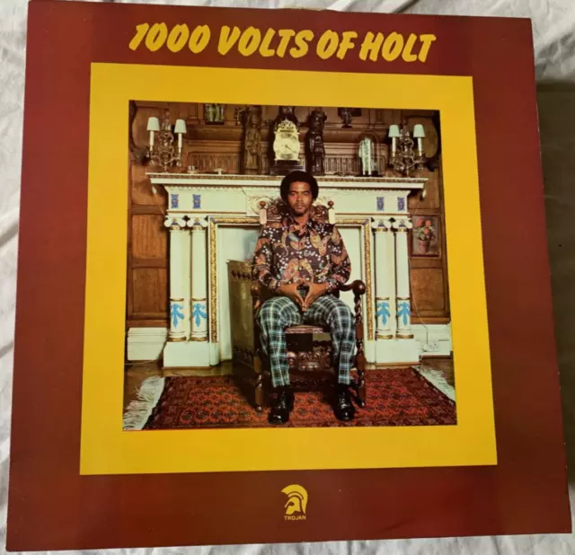 John Holt, 1000 Volts Of Holt vinyl LP, Trojan 1982 reissue