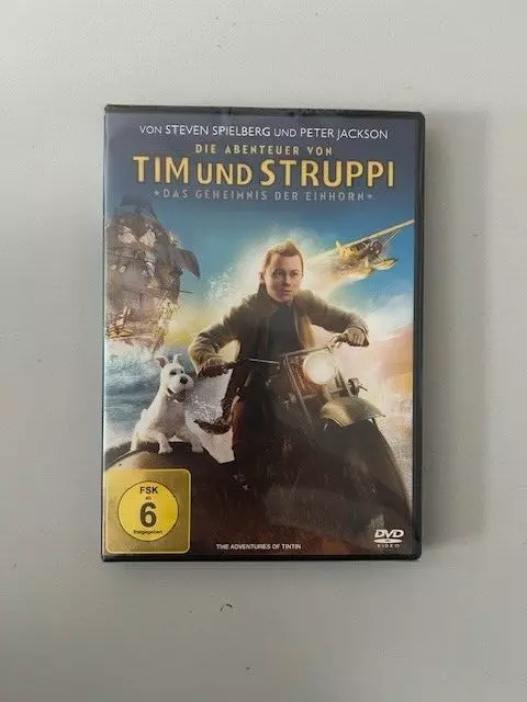 Tim und Struppi Das Geheimnis der Einhorn ( DVD ) NEU