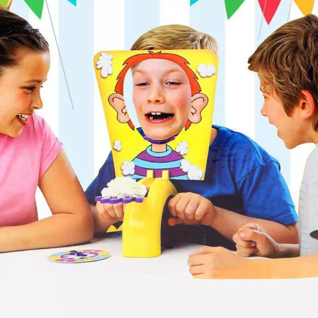 Cake Cream Pie In The Face Family Party Fun Game For Kids Creative Interesting