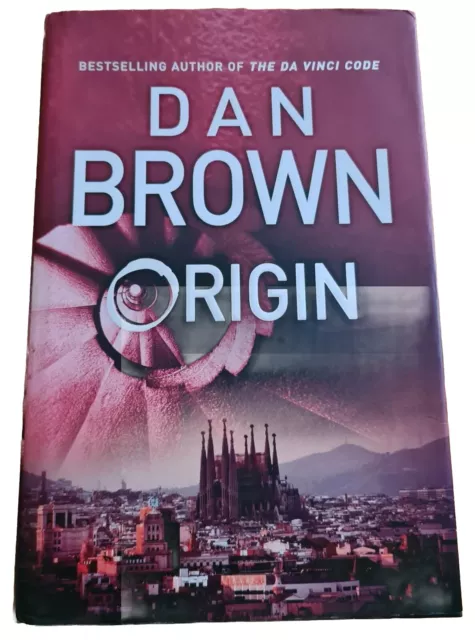 Origin ~ Robert Langdon #5 Hardcover Book by Dan Brown - Historical Mystery