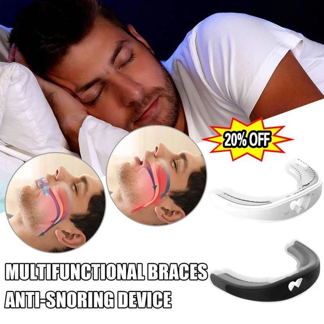 Dispositivo De Protección Nocturna Anti-Ronquidos Ayuda Para Dormir Detener La Apnea - Nuevo