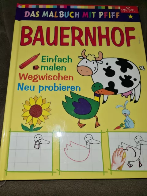 Bauernhof, malen und wegwischen