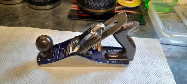 Vintage Record Number 4 Hand Wood Plane, stripped and cleaned and refurbished.
