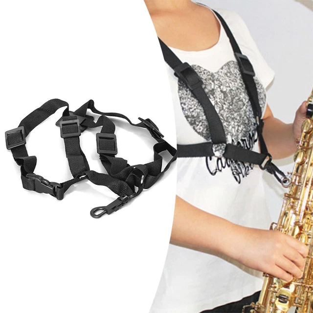 SANGLE RÉGLABLE DE qualité professionnelle pour saxophone soprano alto