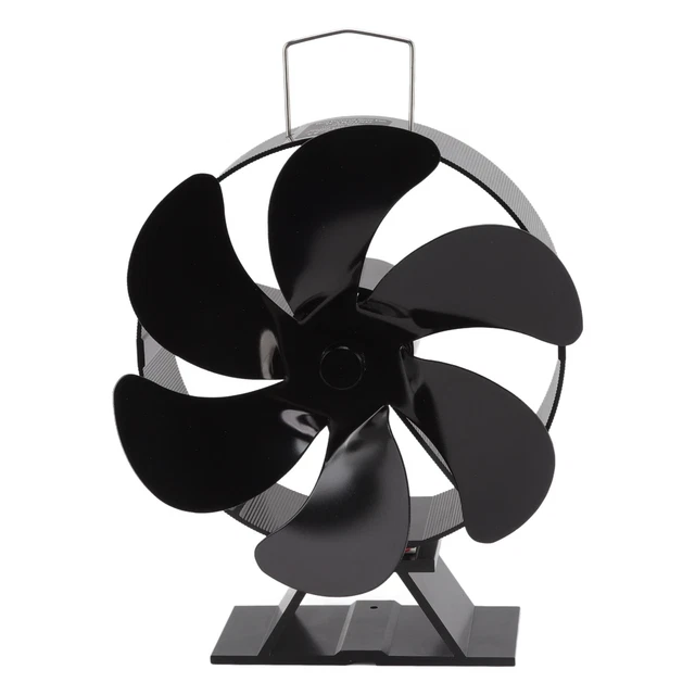 Ventilateur De Cheminée à 6 Pales Module Thermoélectrique Ventilateur De Poêle
