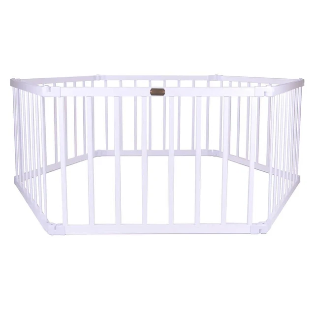 Tikk Tokk Little Boss Playpen Hexagon WHITE