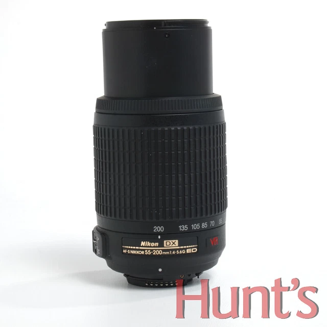 NIKON DX AF-S NIKKOR 55-200mm f4-5.6 G ED VR LENS **SOLD AS IS / PLEASE READ**