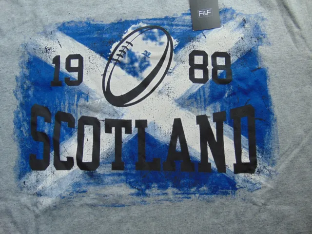 Scotland rugby shirt top scottish saltire 2xl 2xl mens fashion chest 47 49 inch