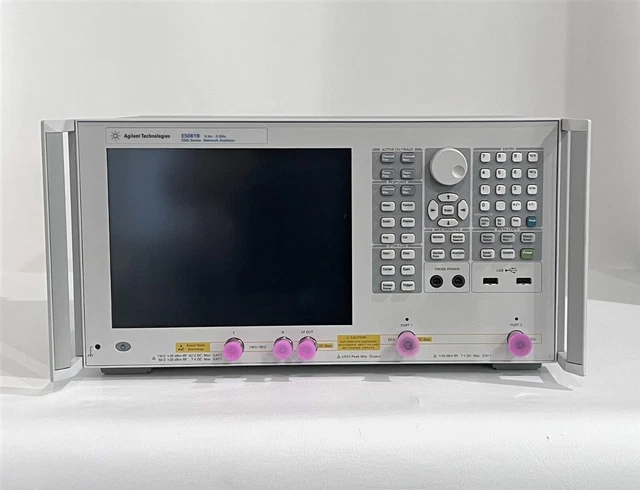 Keysight Agilent E5061B-3L5/010/1E5 5kHz-3GHz LF-RF Network Analyzer w/ Warranty