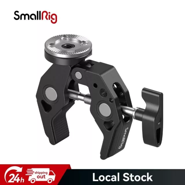 SmallRig Super Clamp with ARRI Rosette Mount, 14mm-55mm Clamping Range 4249