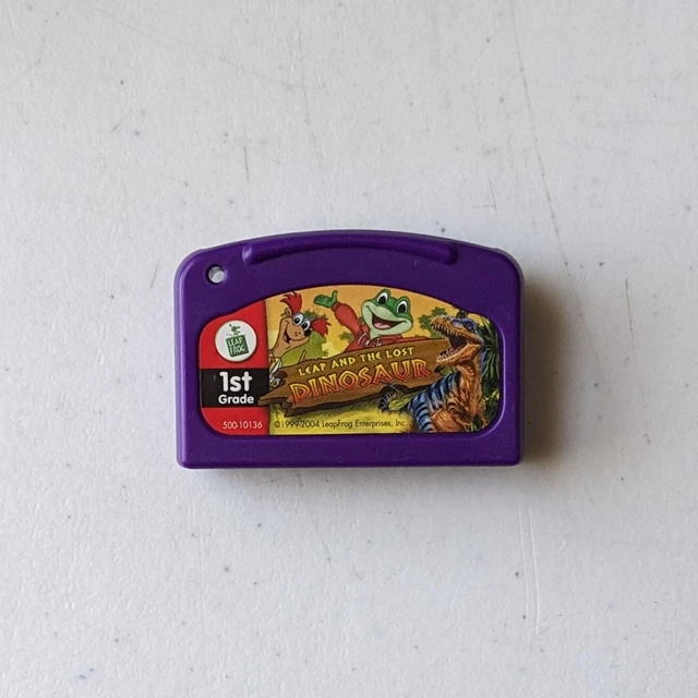 LEAPFROG LEAPPAD LEAP and the Lost Dinosaur Game Cartridge 1st Grade