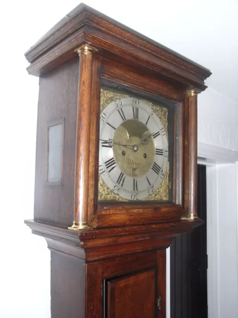 Antique Georgian Grandfather Clock / James Pike Newton Abbot 1775-1784