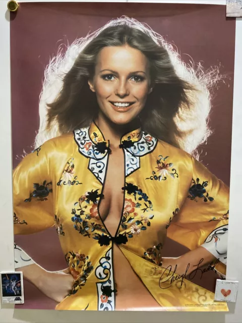 Vtg Original 1977 Cheryl Ladd Charlie S Angels Sexy Pin Up Headshot Poster 28x20 29 99 Picclick
